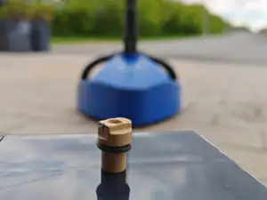 Patio cleaner pressure washer nozzle