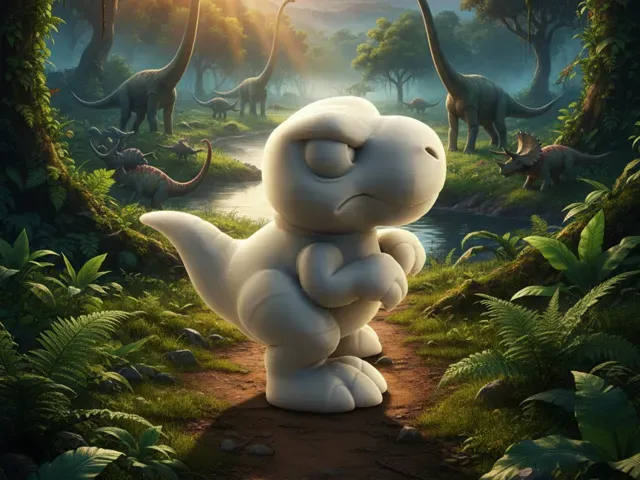Mini T-Rex grognon – Pas touche au dino — Image 11 of 11