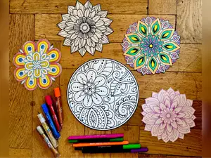 Mandala Ausmalbilder Nr.2