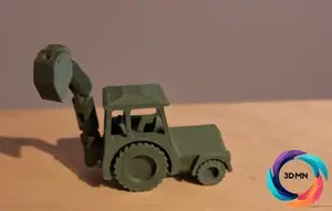 Mini Tractor With Flexi Excavator