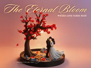 Eternal Bloom [Jewel + Catchall Tray] Love Diorama