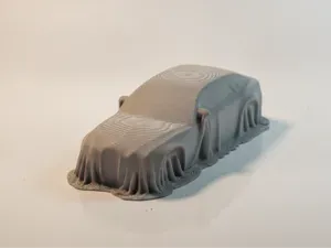 Rolls-Royce Luxury Car Under Cloth STL