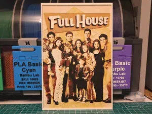 Full House Poster - Hueforge Art