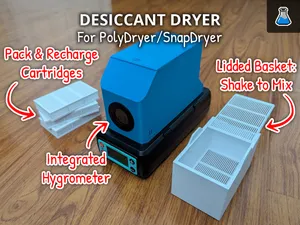 Desiccant Dryer with Hygrometer for PolyDryer
