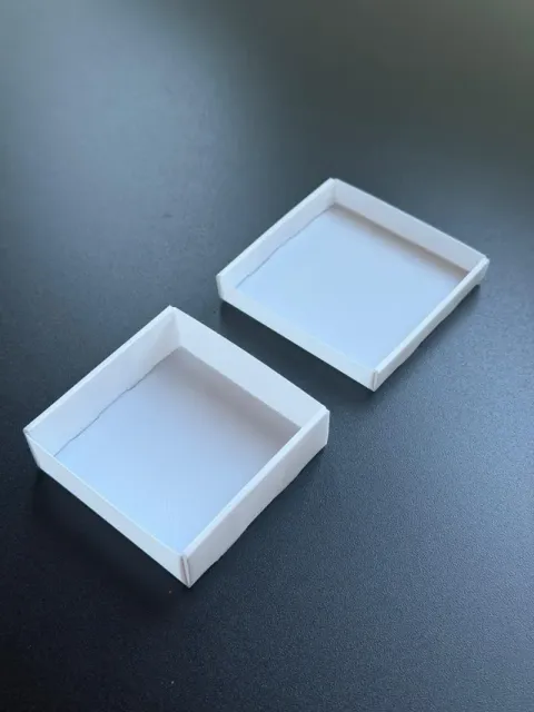 Customizable foldable box with separate lid — Image 7 of 11