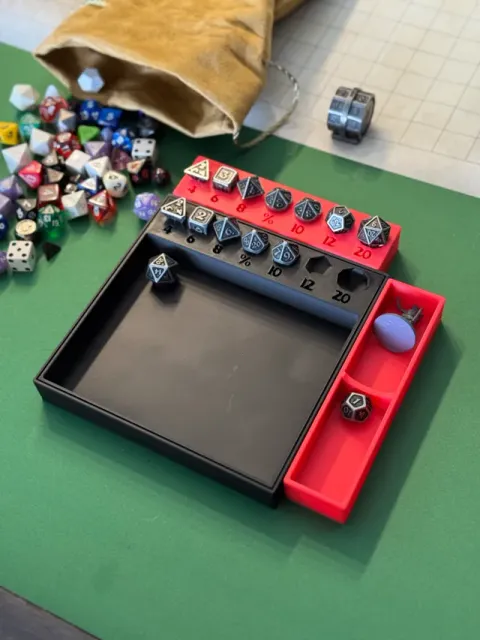 Dungeons & Dragons dice mount, tray, and inserts — Фото 8 из 8