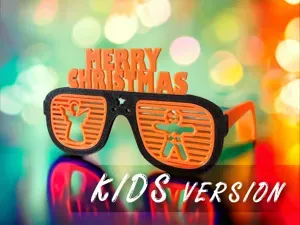 Kids Version - Merry Christmas Party Glasses
