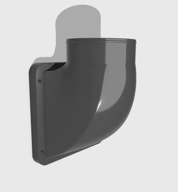 H2C | H2D | H2S 90 Degree Exhaust UP vent — Фото 6 из 8