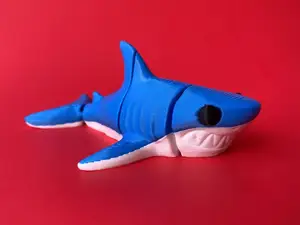 Articulated Shark, Happy Flexi Fish Toy