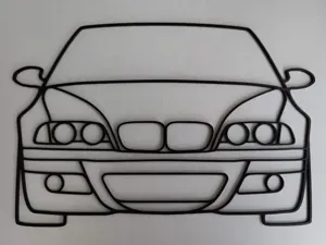 BMW M3 E46 Wall Art