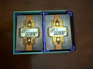 UP or Down Card Game Insert - Playing Card Tray
