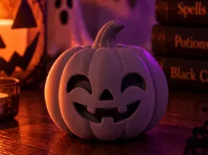 Happy Jack-O’-Lantern Pumpkin