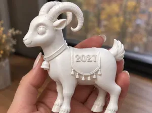 2027 Goat Figurine