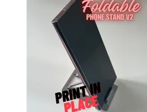 Phone stand - Foldable credit card sized