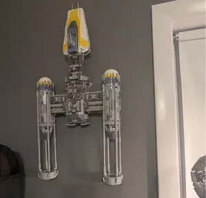 Star Wars UCS Y Wing wall mount 75181