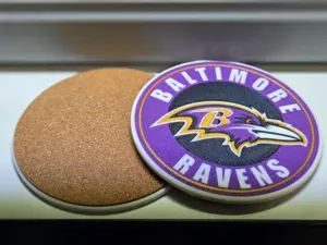 Baltimore Ravens Coaster Set