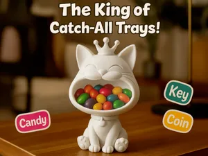 Royal Cat Catch-All - Keys, Candies, Coins...