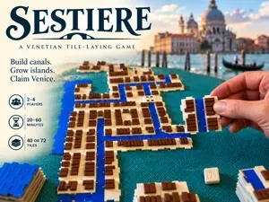 Sestiere - Venetian Tile-Laying Board Game