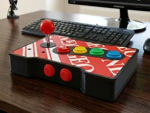 NEOGEO Themed 6 Button Arcade Joystick Case