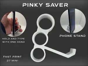 Pinky Saver & Phone stand
