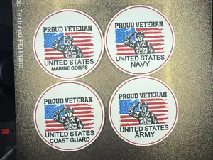 PROUD VETERAN COASTERS ALL BRANCHES