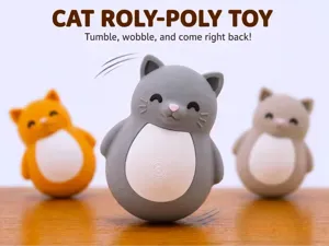 Wobbly Cat Fidget Toy – NO AMS