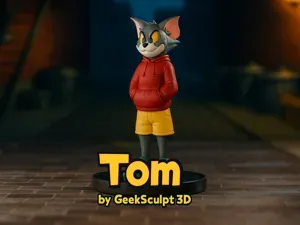Tom and Jerry Urban Art Collectible Figurine