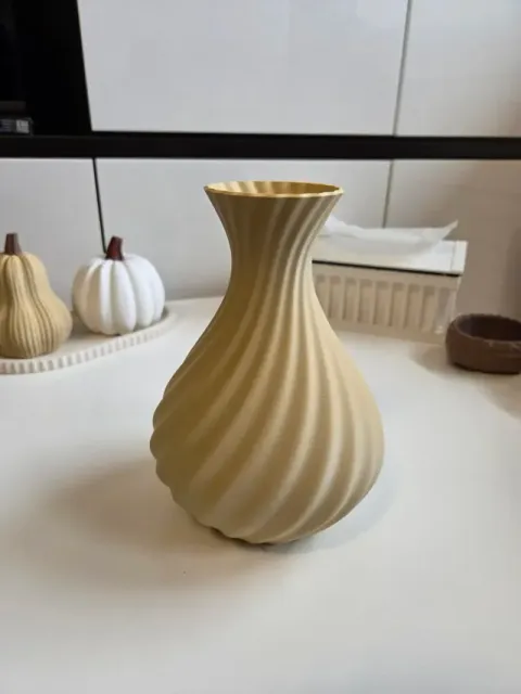 Elegant Spiral Vase – Modern Twisted Decor — Фото 2 из 4