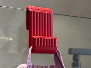 Shower hook/ towel hanger