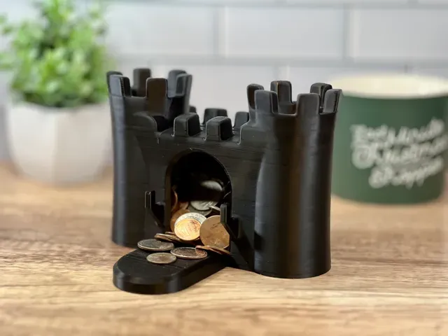 Castle Coin Keeper/Piggy Bank