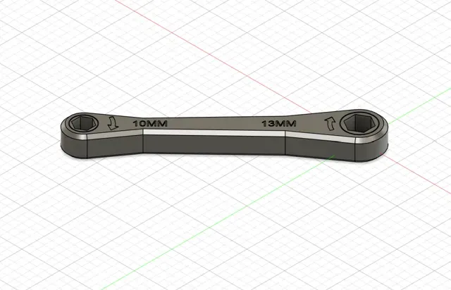 Ratchet Wrench 10 / 13mm — Фото 2 из 6