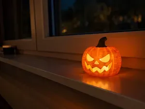 Halloween Pumpkin Light - Jack-O-Lantern Decor