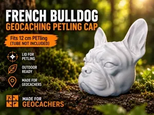 French Bulldog Geocaching PETling Cap