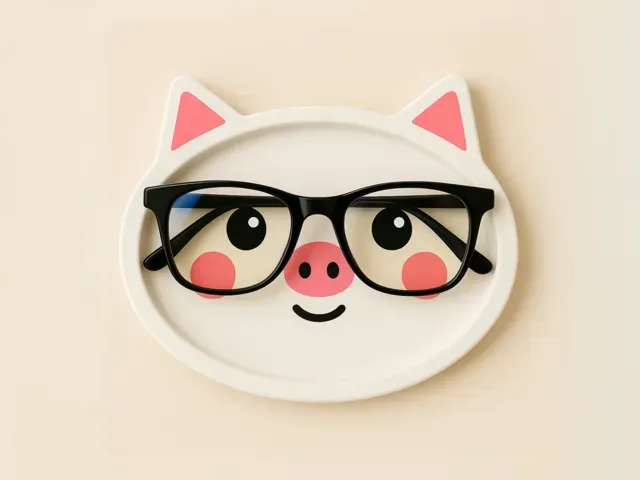 Piggy Tray – Glasses Holder / Multi-Purpose Tray