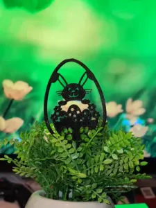 Easter Bunny Flowerpot Decoration v2