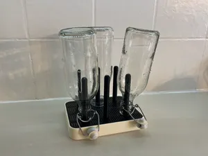 Flaschen-Abtropf-Tasse