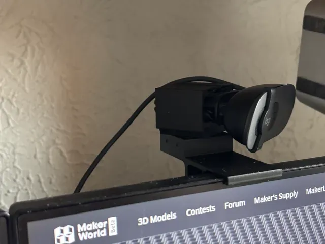 Webcam Logi Brio 100 stand for slim edge monitor — Фото 4 из 6