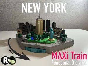MAXi Train - Functional New York Diorama