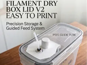 Filament Dry Box Lid V2 PC4-M10 PTFE
