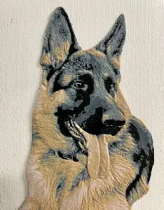 German Shepherd Hueforge