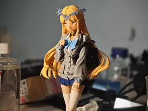 《鸣潮》卡提希娅 JK 站姿 手办 高23cm 多色打印 AMS 已分件 易上色