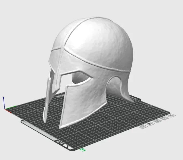 Spartan Warrior Helmet — Full-Scale Lore Edition — Фото 2 из 6