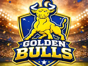 Golden Bulls Inspired Big Chain