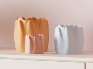 Modern Plant Pot. Tulip inspired planter Design
