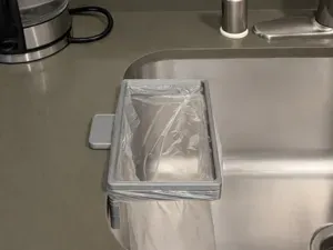 Kitchen Sink Trash Bag Holder
