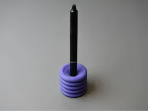Ribbed Single Pen Holder