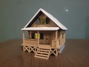Wood cabin