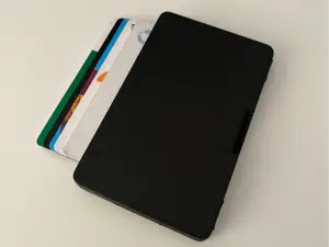 Slide card wallet