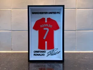 Cristiano Ronaldo -Manchester United -Jersey Frame