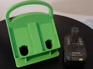 Ryobi 18v battery caddy